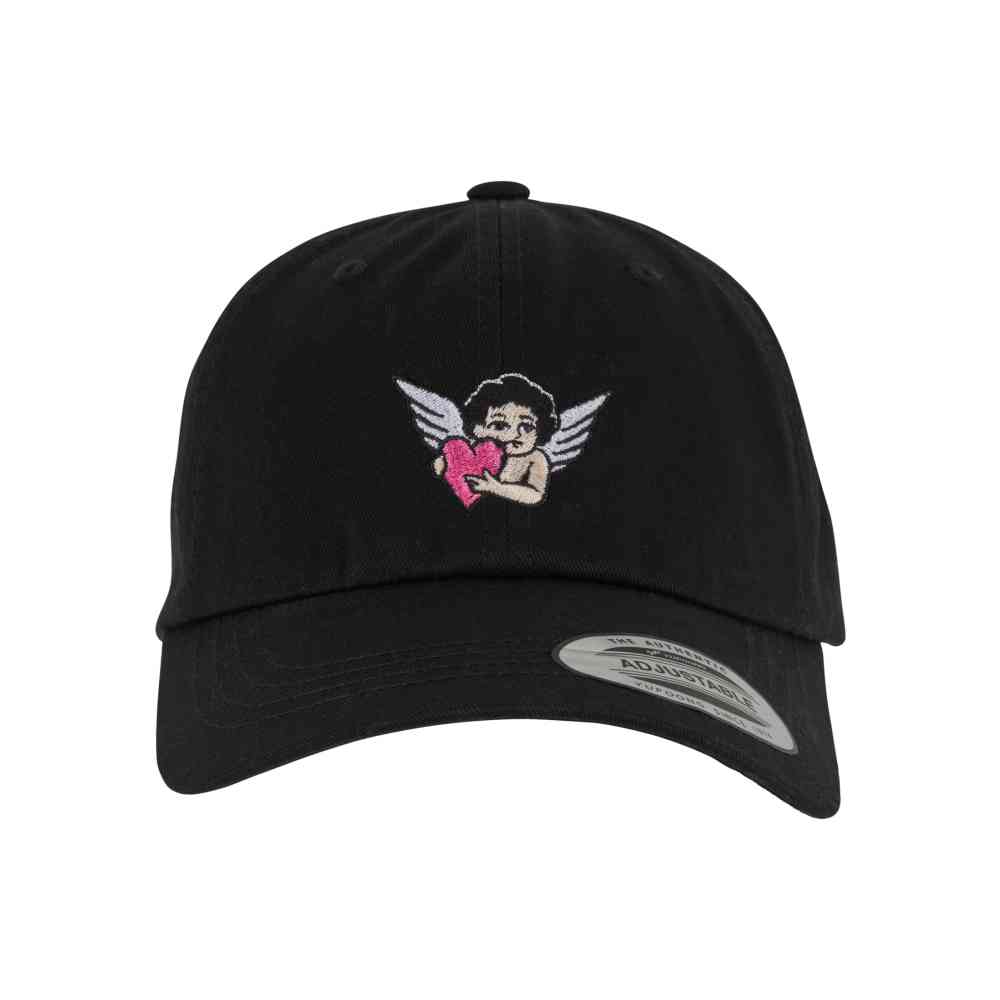 Miss Tee - Angel Heart Verstelbare pet - Zwart